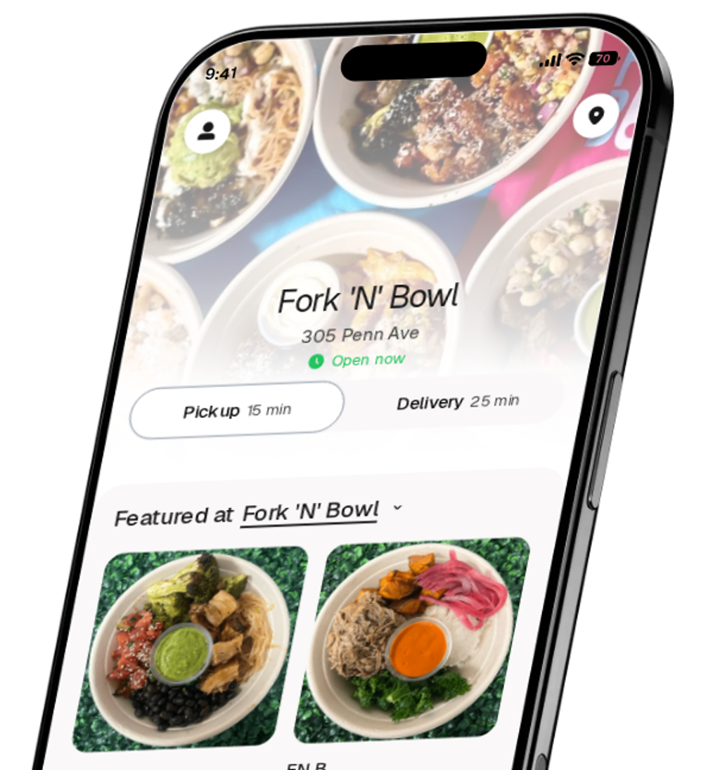Fork 'N' Bowl app preview