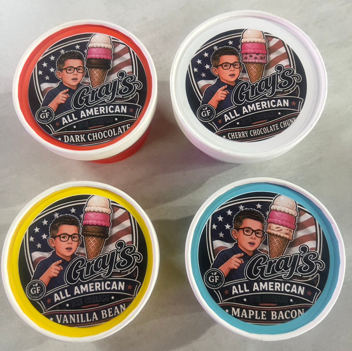 Gray's All American Ice Cream.